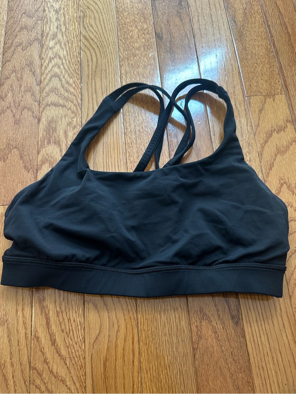 lululemon athletica Black Multi-Strap Sports Bra